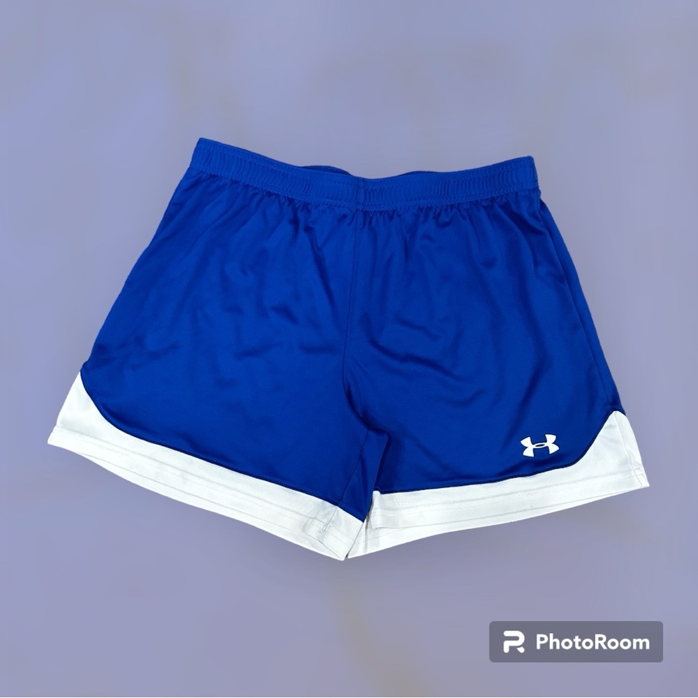 Under Armour medium loose fit royal blue shorts